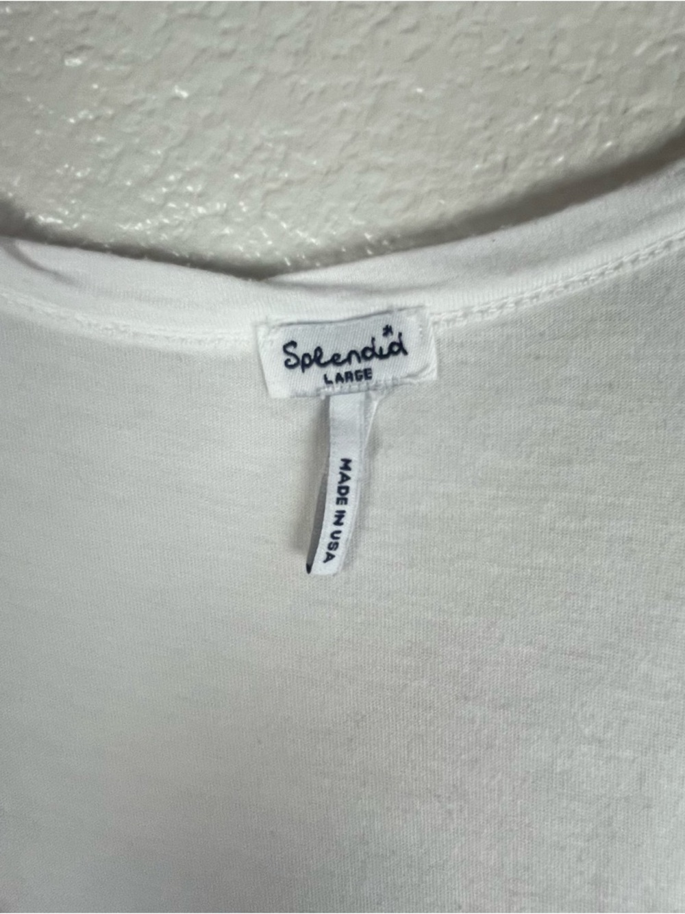 Set of 2 Splendid Scoop Neck Tank Tops in White and Purple Women’s Large - Picture 5 of 16